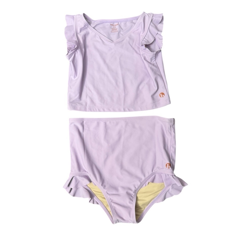 Honey Mark Light Purple Two Piece bathing Suit Size 9/10